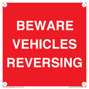 BEWARE VEHICLES REVERSING
